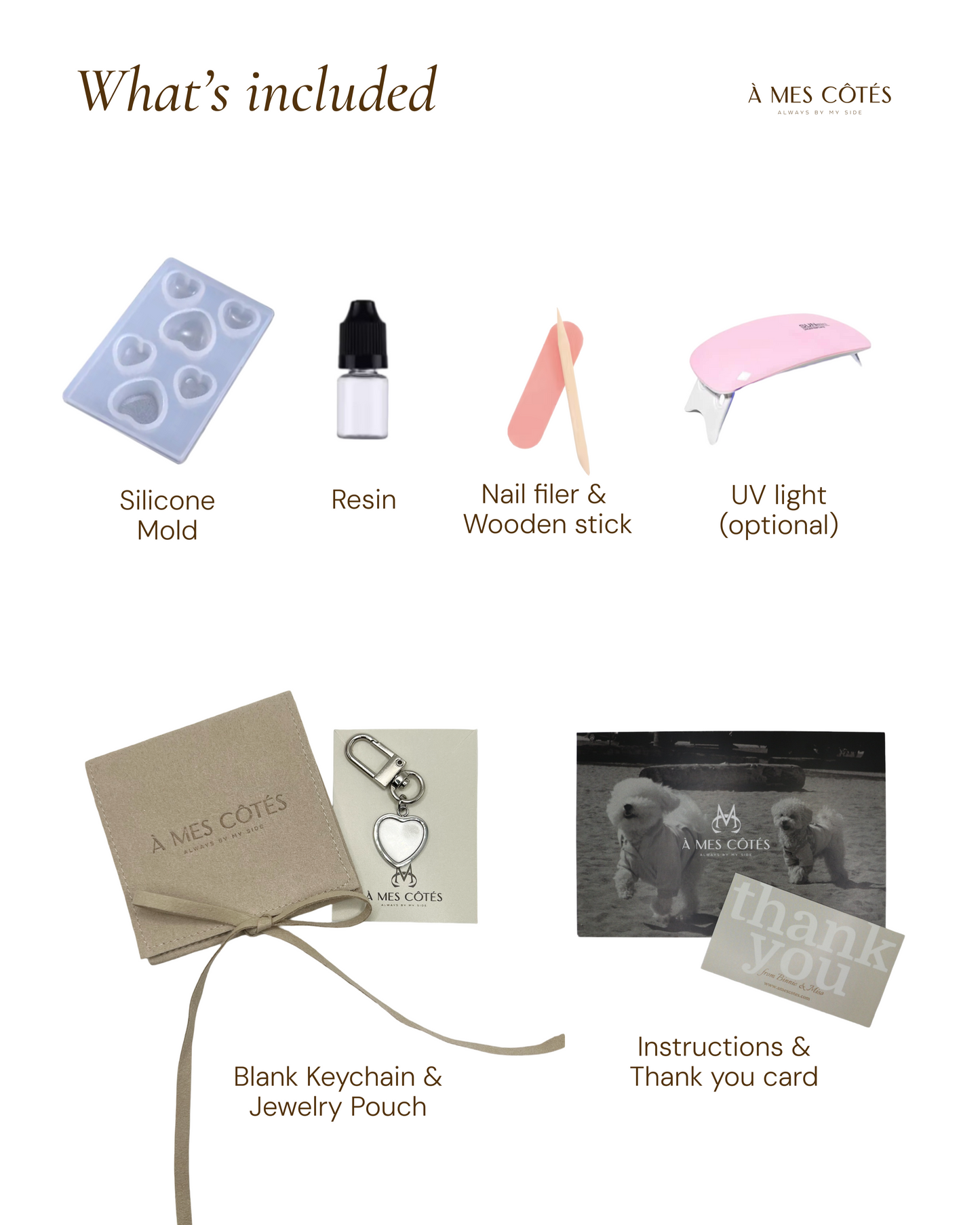 Pet Memorial DIY Keychain Kit