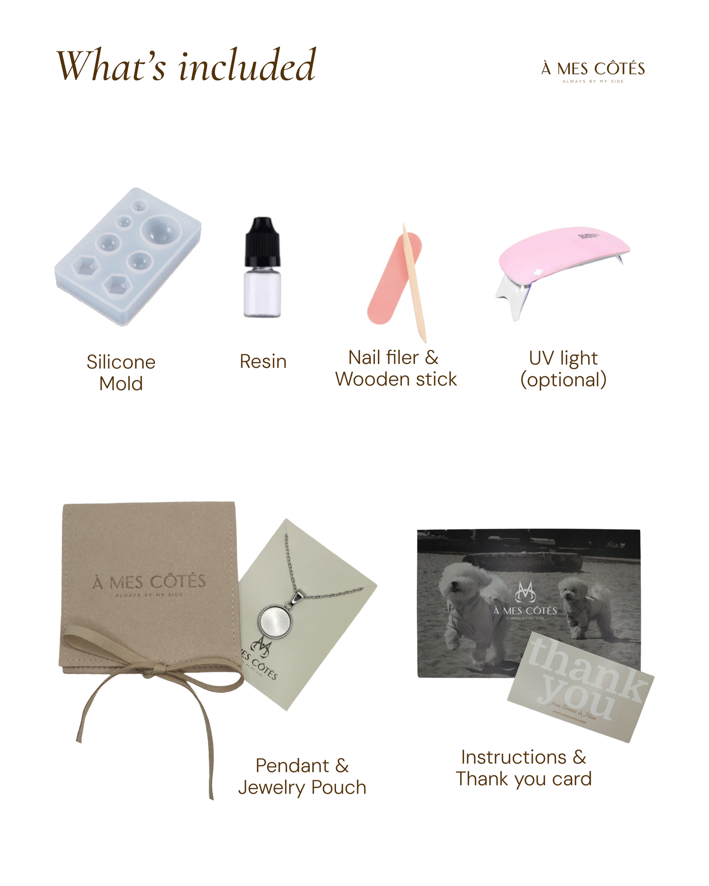 Pet Memorial DIY Necklace Kit