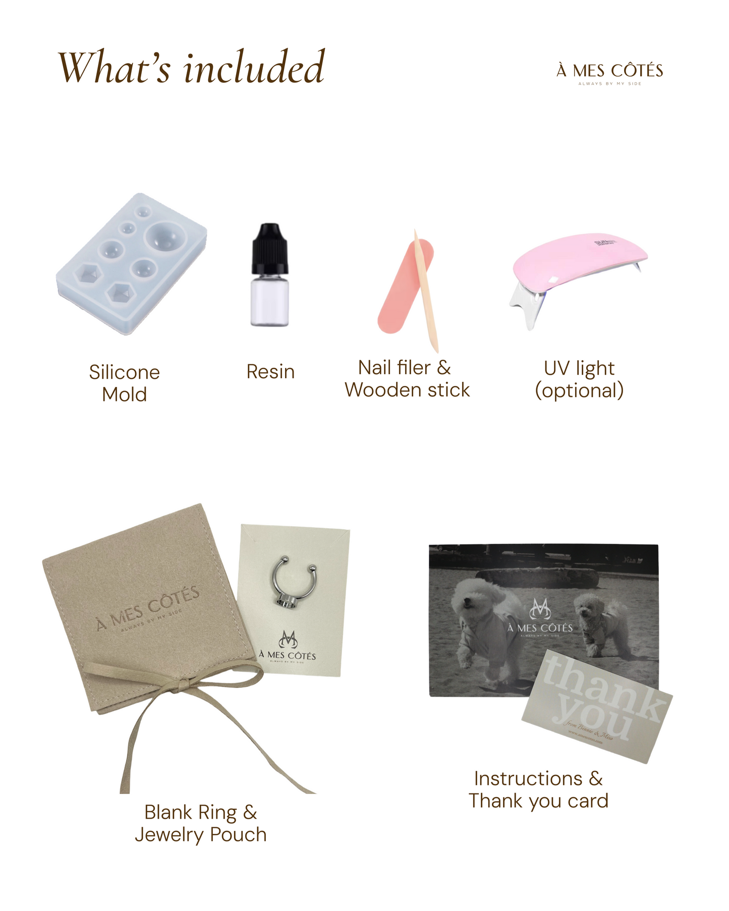 Pet Memorial DIY Ring Kit